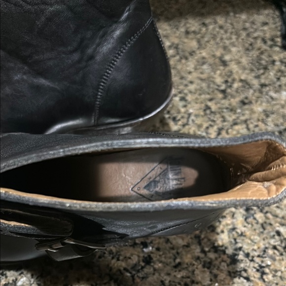 John Fluevog black chunky heel booties - Picture 8 of 11